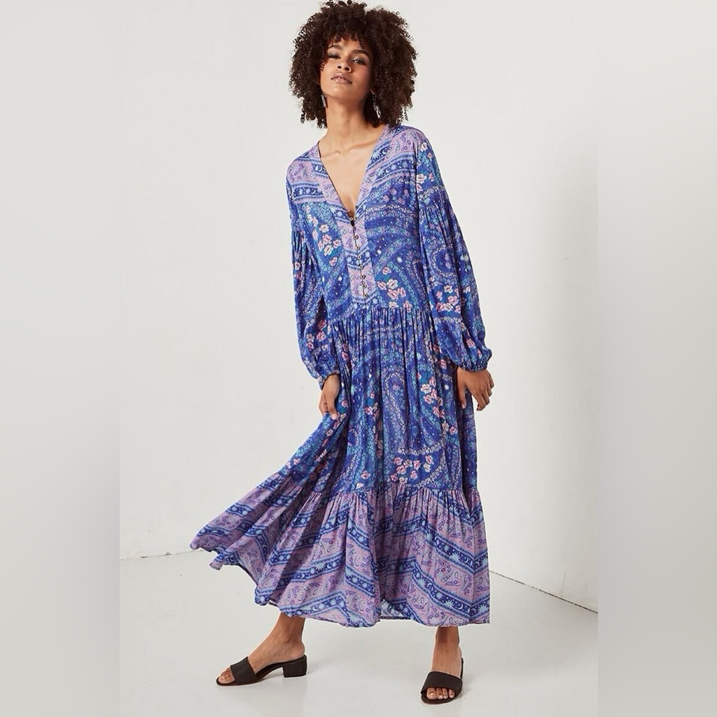 Vintage Euc Spell City Lights Gown Size S